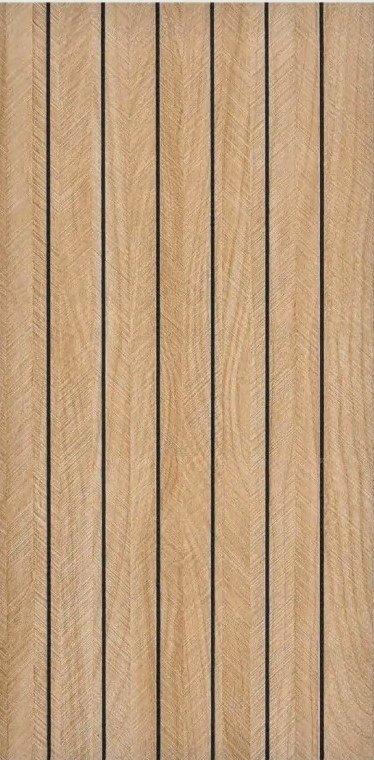 DMS Panel dekoracyjny samoprzylepny PCV gładki lamele 280x60 cm