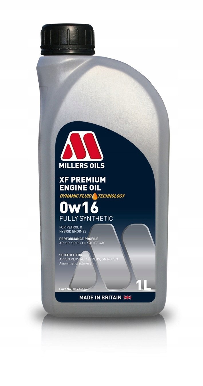 8174-1L Millers Oils XF Premium 0w16 1L