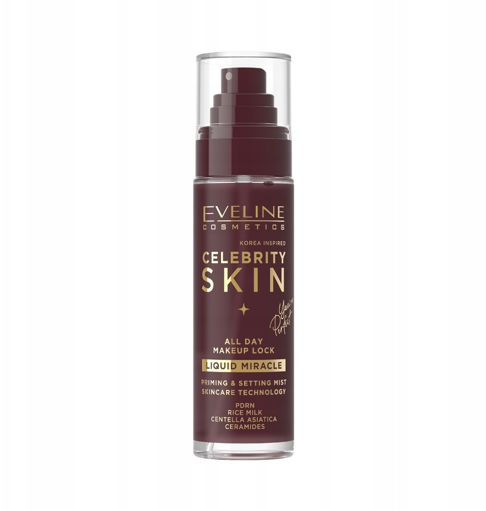 Kryolan EVELINE_Celebrity Skin All Dal Makeup Lock Liquid Miracle mgiełka utrwalająca makijaż 100ml