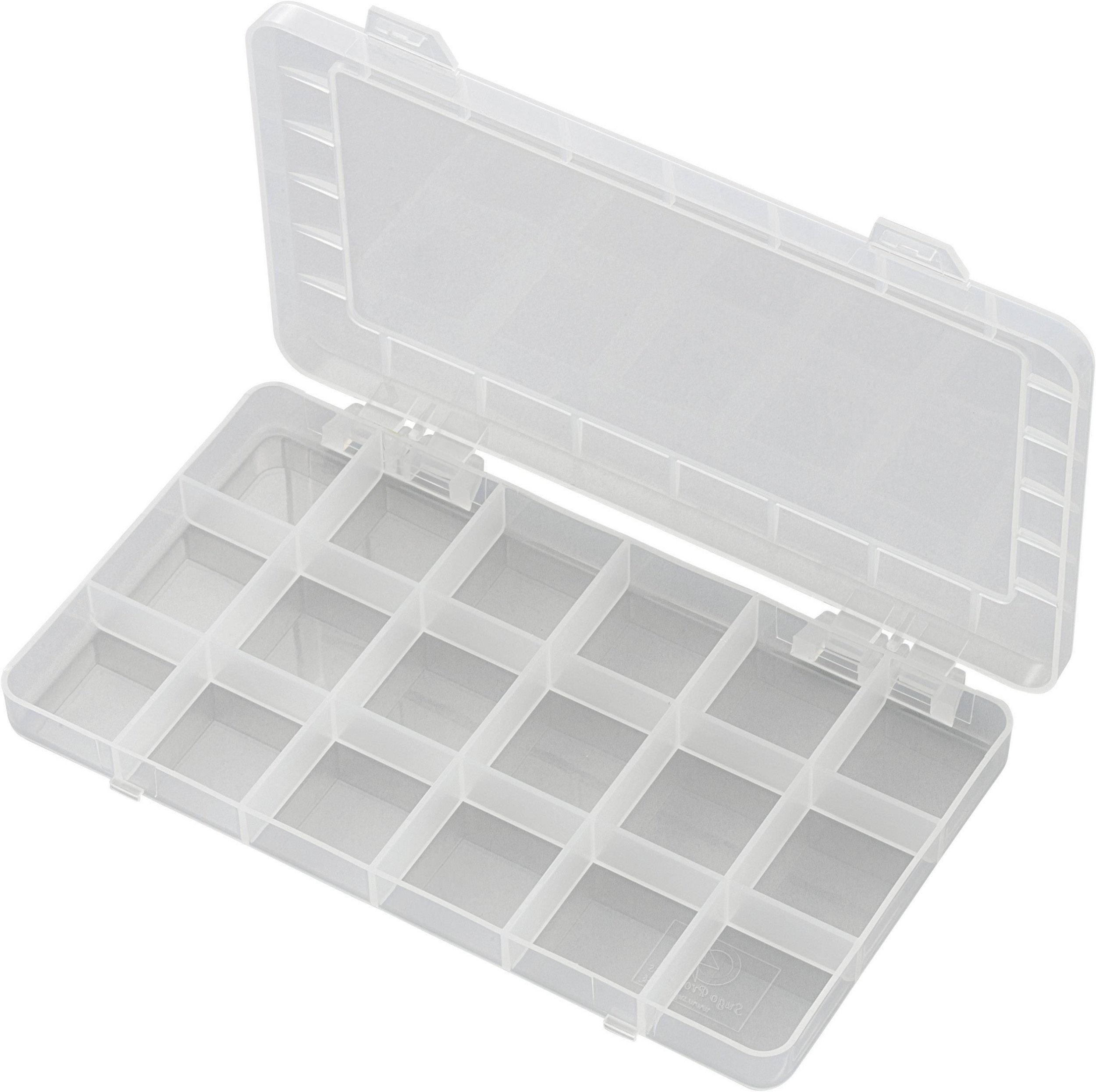 Tru Components TC-ERB-9049 assortment case 210 x 140 x 38 mm, 24 compartments (TC-13446160)