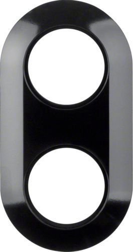 Berker Ramka podwójna 1930 czarna (138121)