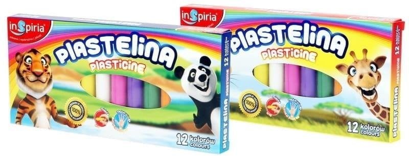 SCHEMAT Plastelina 12 kolorów