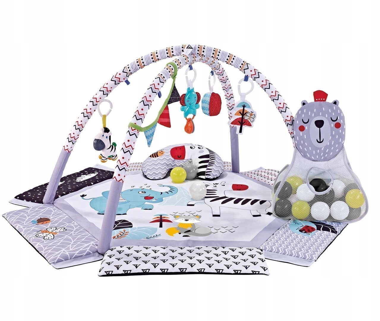 TK Import TinyMini CC9639 Mata edukacyjna Śpiący Miś