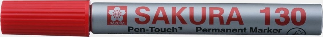 Sakura Marker Pen-Touch 130 czerwony,