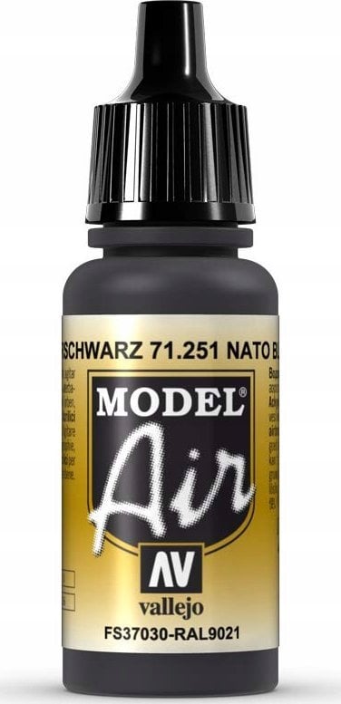 Vallejo : 71.251 - Model Air - NATO Black (17 ml)