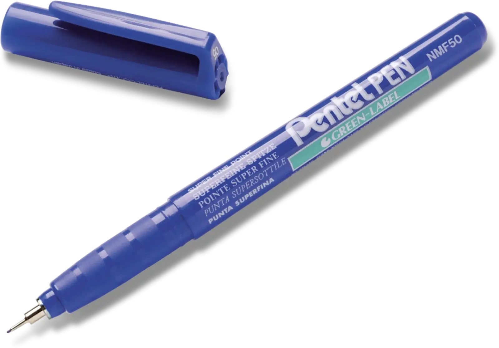 Pentel Marker permanentny Pen NMF50 niebieski -