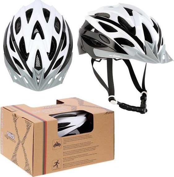Nils Extreme MTW210 BIAŁO-CZARNY ROZM. L (59-65CM) KASK NILS EXTREME
