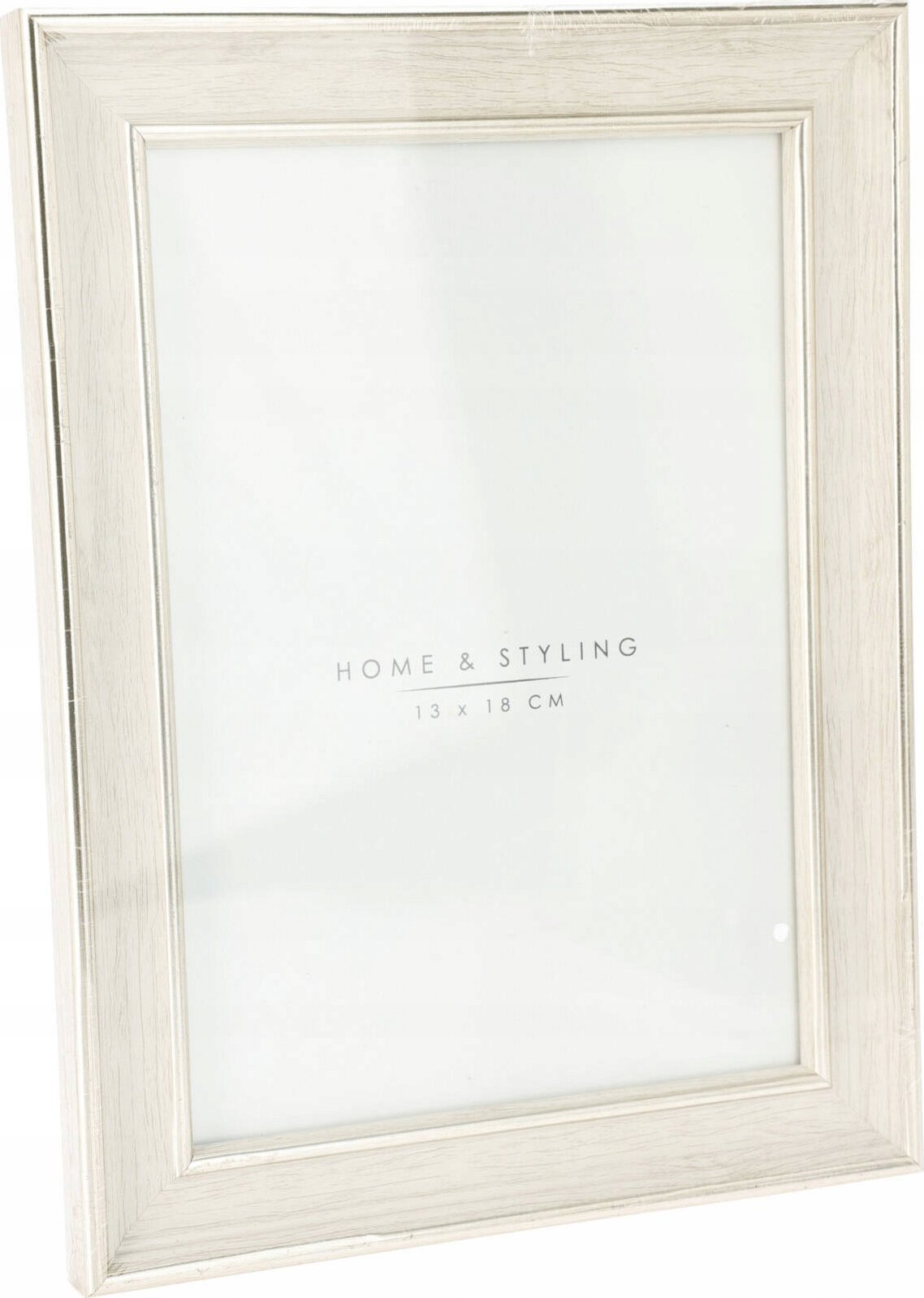 Ramka Home Styling Collection Ramka na zdjęcie, imitacja bielonego drewna,16 x 21 cm