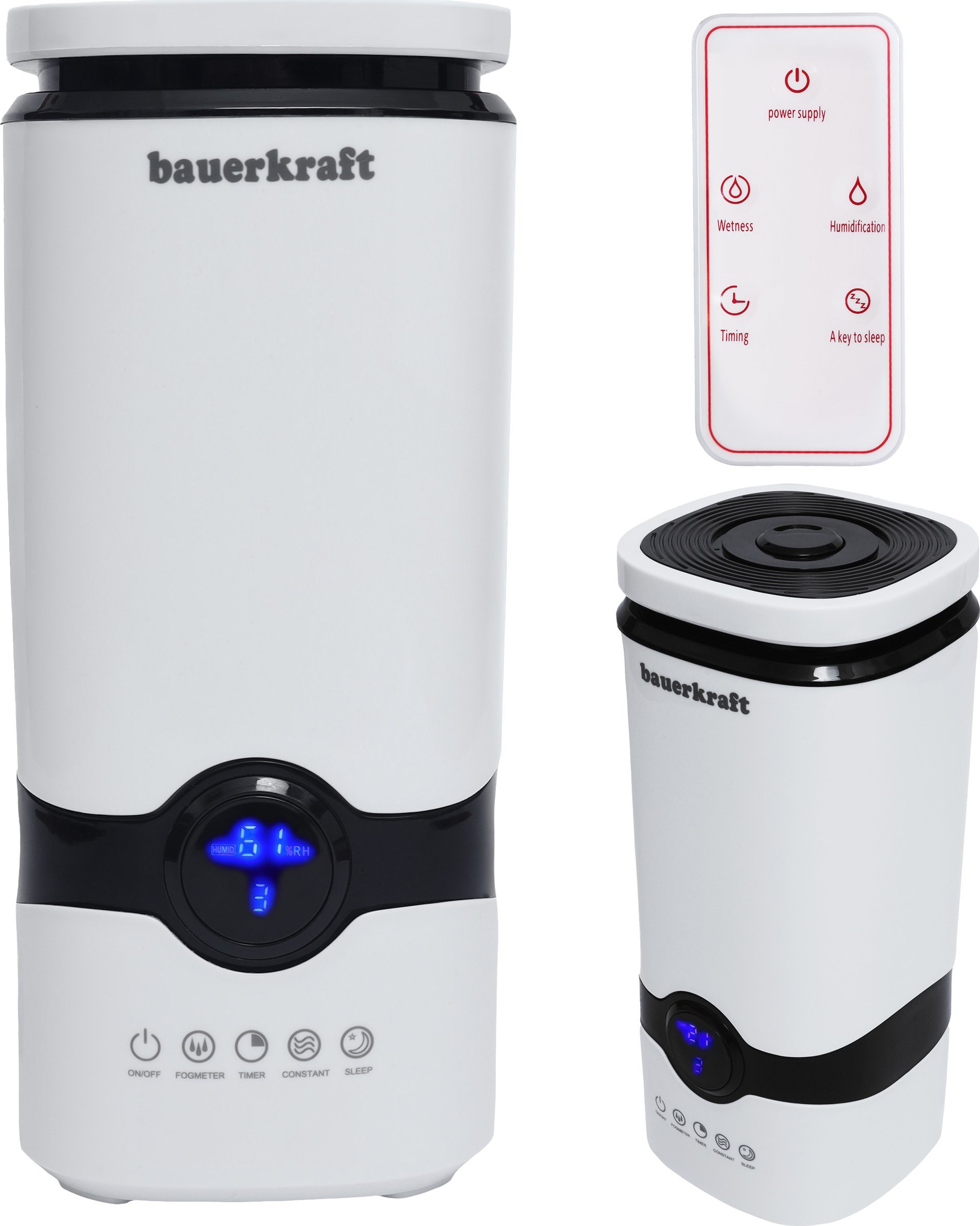 Nawilżacz powietrza Bauerkraft Biały