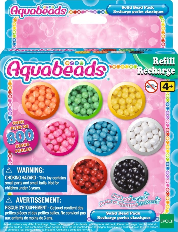 Aquabeads Koraliki podstawowe zestaw uzupełniający Epoch (31517)