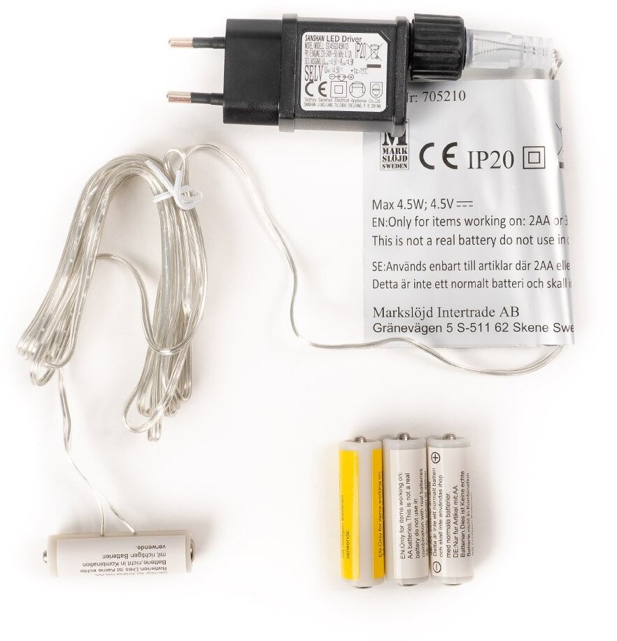 Markslojd Zasilacz 230V do Lampek na Baterie driver 705210