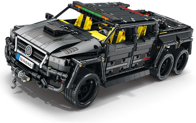 KLOCKI REOBRIX 11001-S LUKSUSOWY SUPER SAMOCHÓD AUTO MERCEDES G700 2162 el.