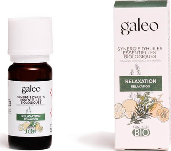 Galeo Olejek eteryczny synergia zapachowa BIO* na relaks 10 ml
