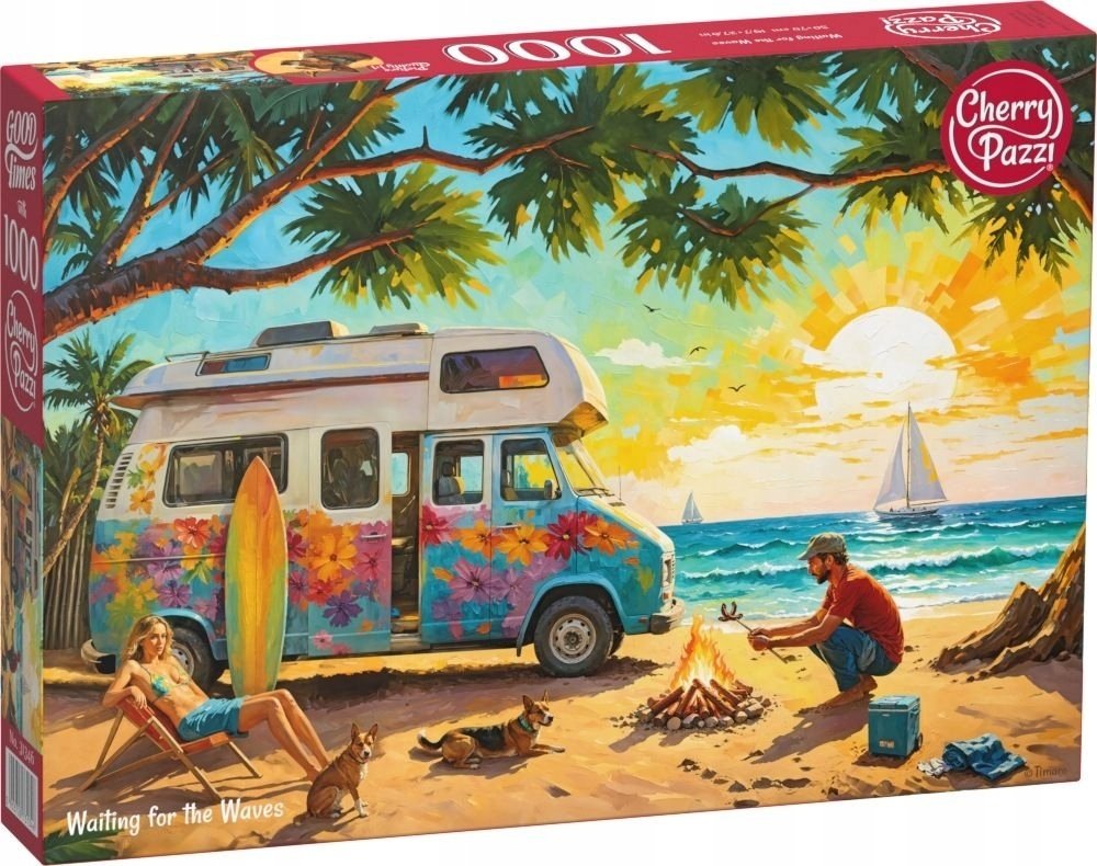Platon *****Puzzle 1000 Cherrypazzi Waiting for the 31346