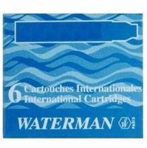 Waterman Naboje Inter do piór, niebieskie (S0110950)