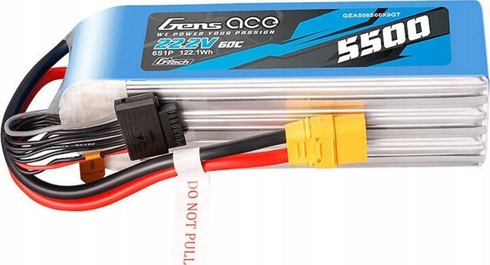 Gens Ace Akumulator G-Tech 5500mAh 22.2V 60C 6S1P LIPO z konektorem XT90