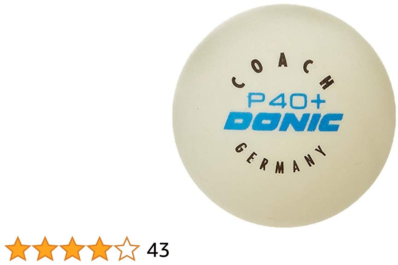 Donic TABLE TENNIS BALL DONIC P40+ 6PCS
