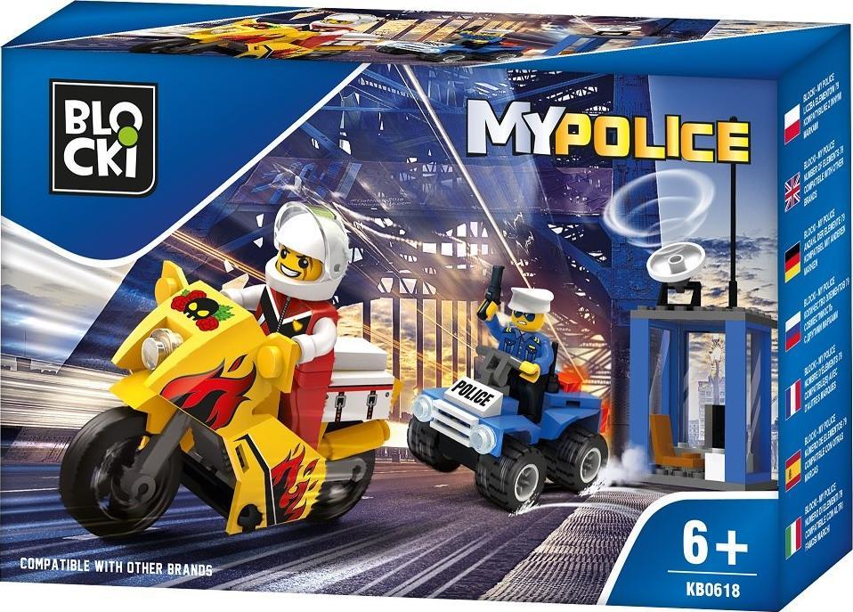 Icom Klocki Blocki MyPolice Radiowóz Patrolowy (KB0618)