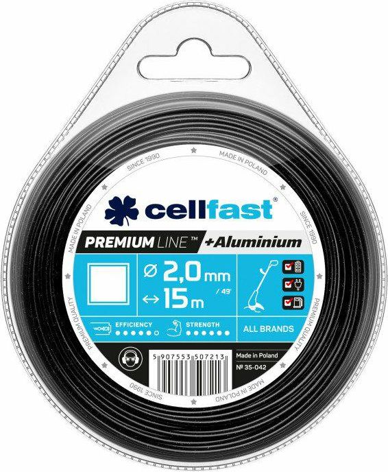 Cellfast C.Żyłka tnąca 2,4*70m kw. Premium C35-047