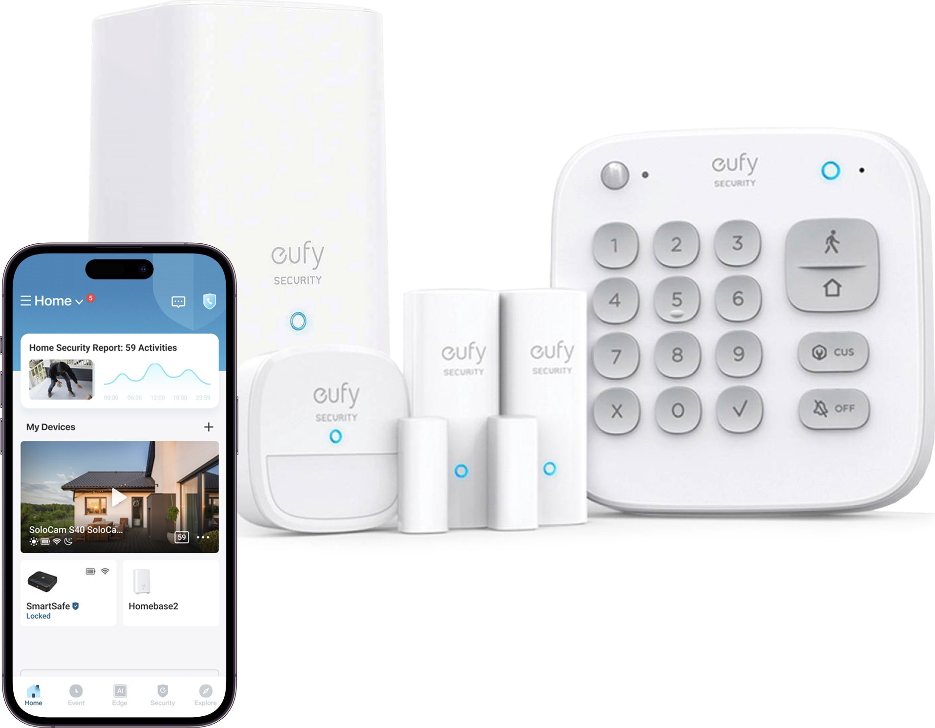 Eufy System alarmowy 5-elementowy