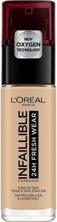 L’Oreal Paris Infallible 24H Fresh Wear Foundation 125 Natural Rose 30ml