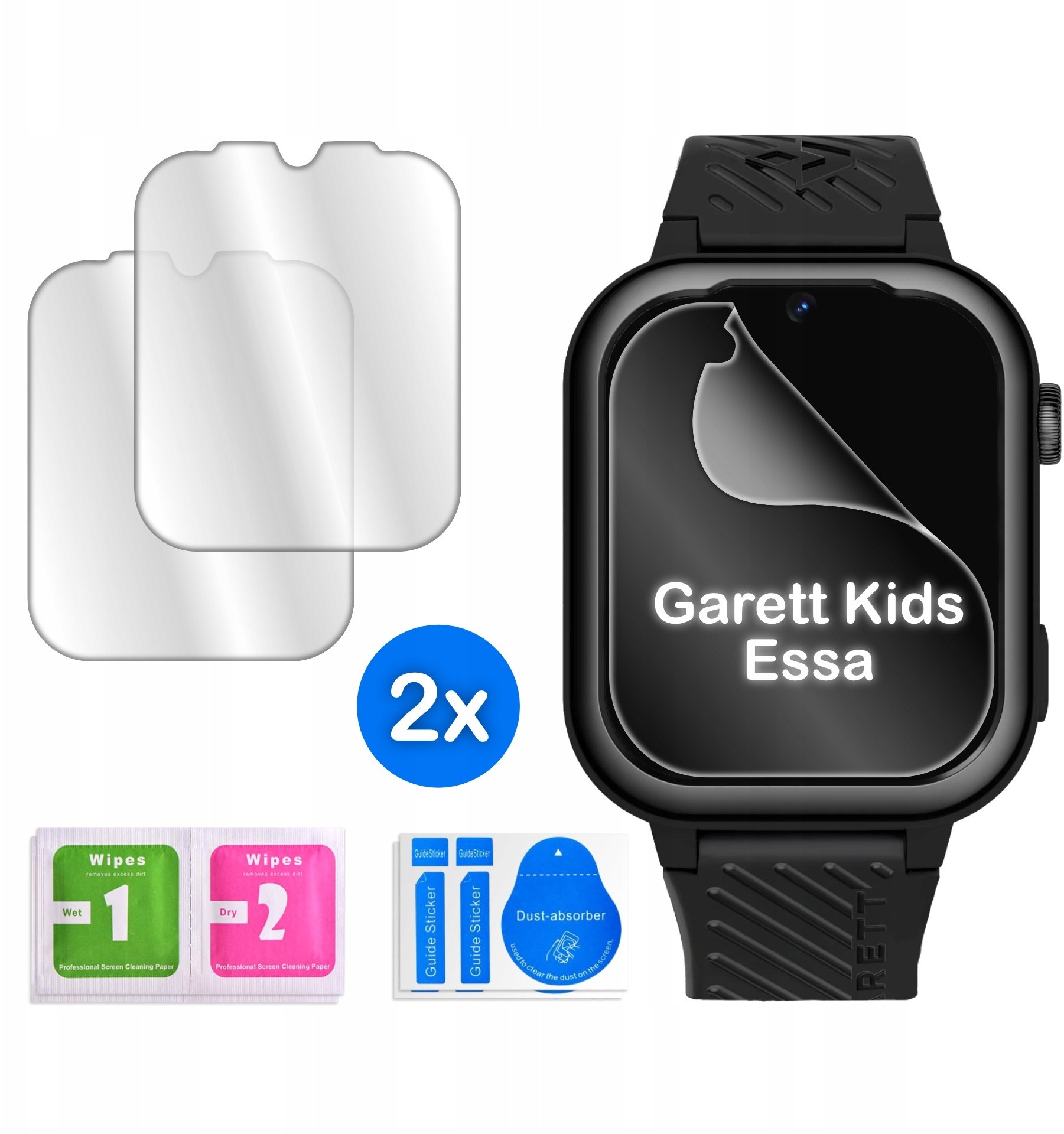 krainaGSM FOLIA do Garett Kids Essa HYDROŻELOWA OCHRONNA na ekran 3D 2 sztuki