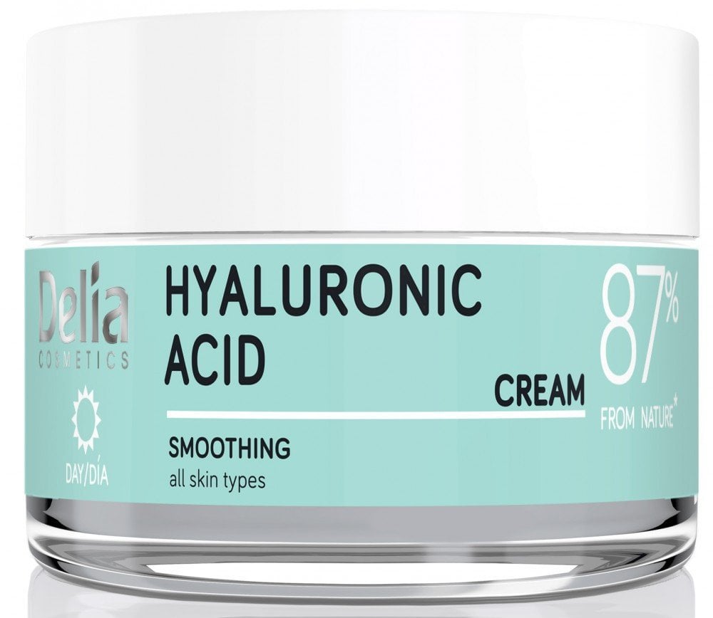 Delia Kwas hialuronowy Krem na dzień o działaniu wygładzającym 50ml
