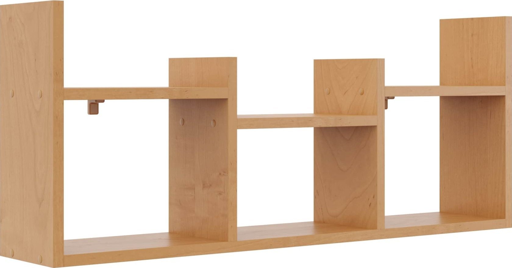 Tyletegotu Dekoracyjna półka wisząca, 97x18x40 cm, olcha, mat