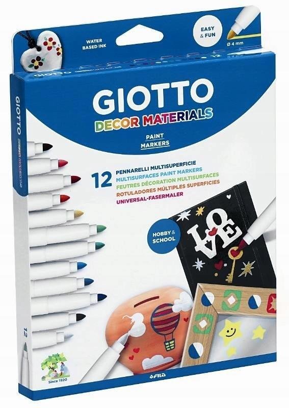 Giotto Pisaki 12 kolorĂłw Decor Materials