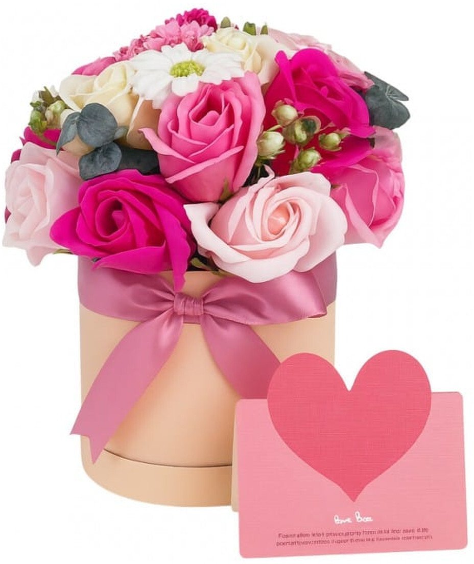 eCarla Ecarla Flower Box Bukiet kwiatów mydlanych BUK23