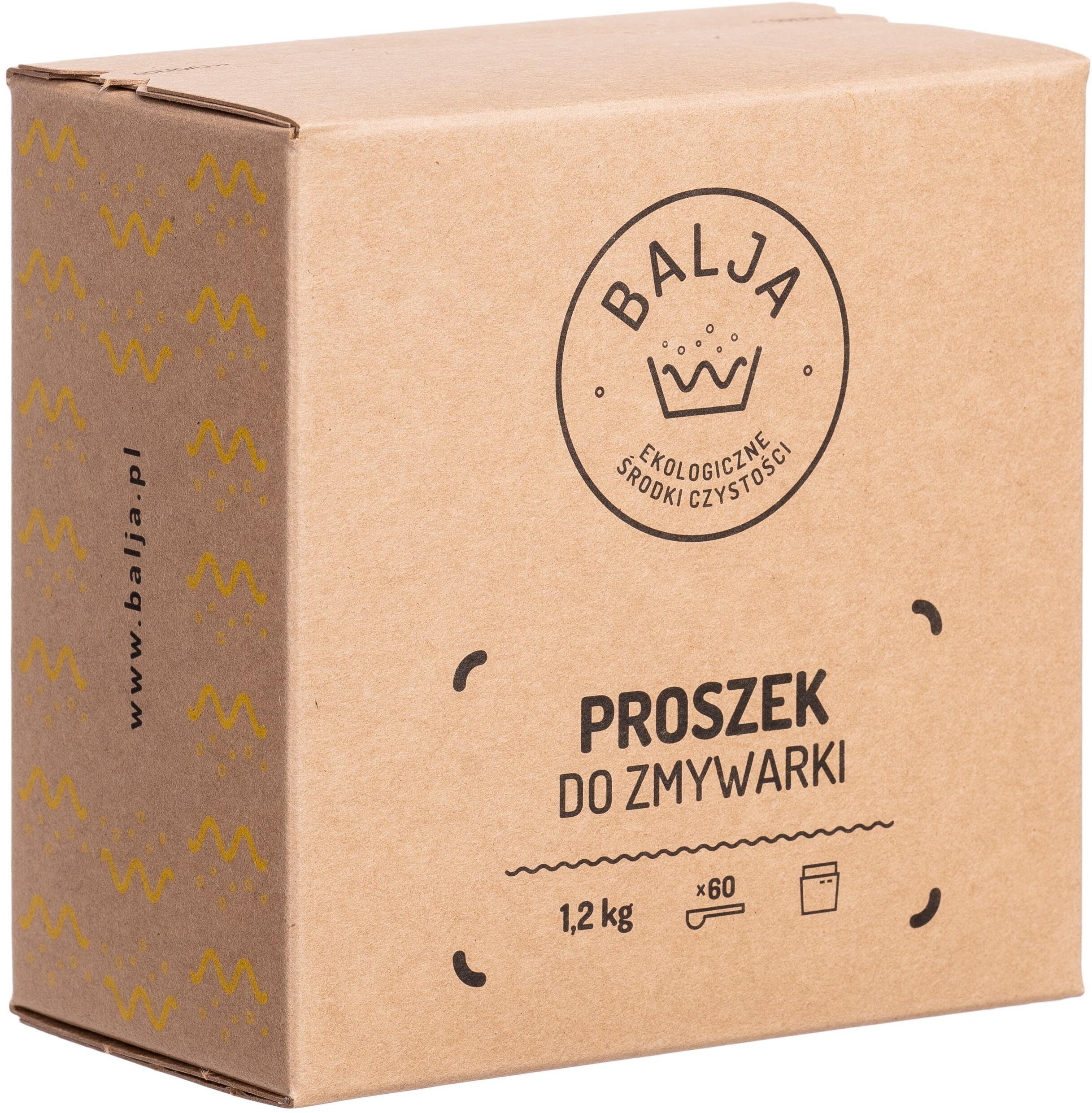 BALJA Proszek do Zmywarki 60 Myć 1,2kg Bez PVA