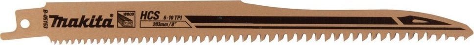Makita MAKITA BRZESZCZOT DO PIŁ SZABLASTYCH HCS 203x1,0mm /2szt. DREWNO (FAST)