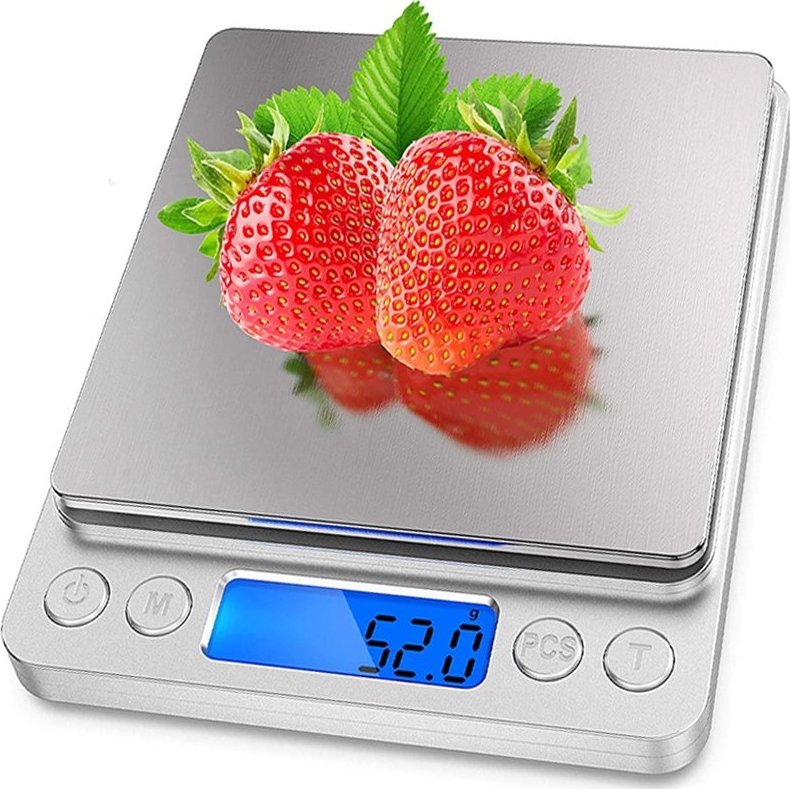 Waga kuchenna Retoo ELEKTRONICZNA WAGA KUCHENNA LCD PRECYZYJNA GRAMOWA