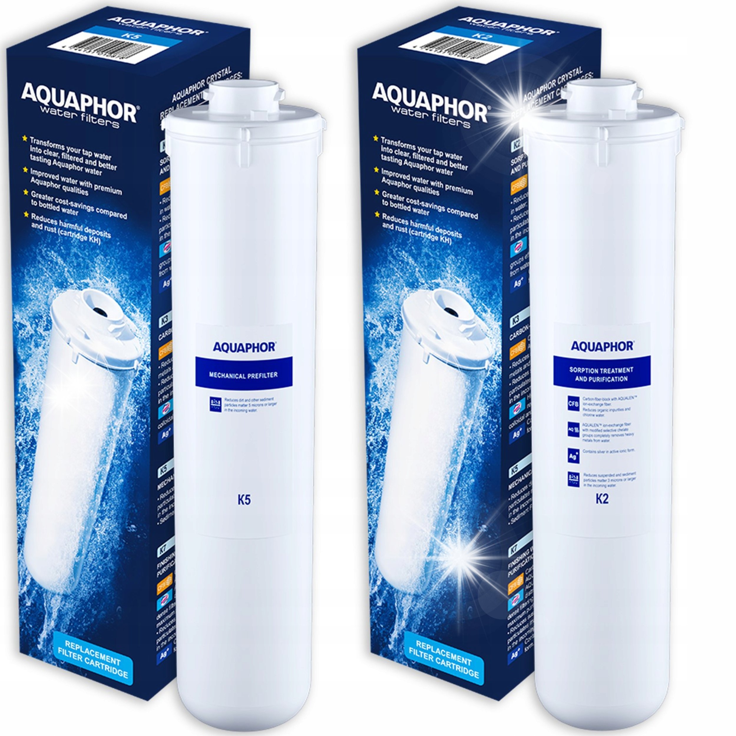 Aquaphor Wkłady Filtra Odwróconej Osmozy AQUAPHOR MORION Zestaw Filtrów na Wymianę