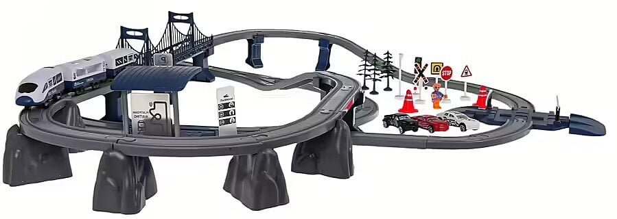 RoGer Train station + accessories 103 pcs.