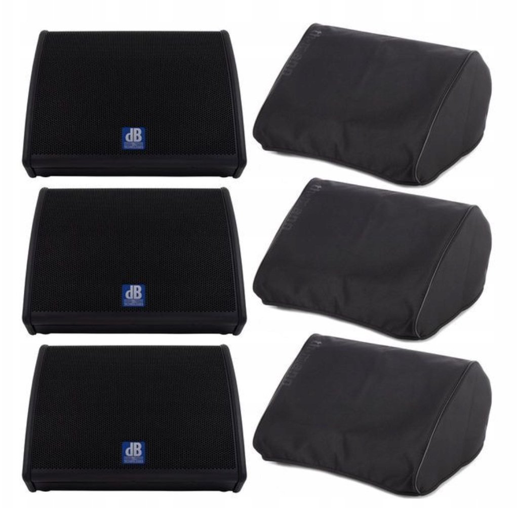 DB Technologies Flexsys FM12 Monitor aktywny FRFR 12 Bundle 3x + pokrowce