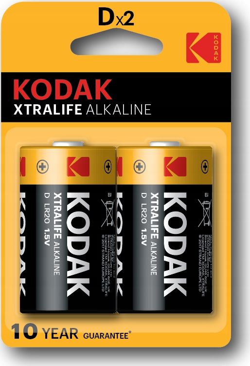 Kodak Bateria Max D / R20 2 szt.