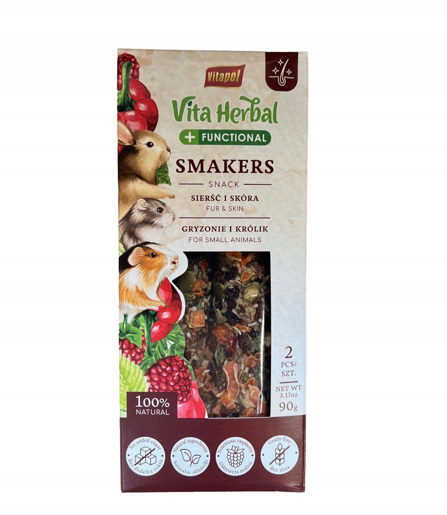 Vitapol Vita Herbal Functional Smakers sierść i skóra 5szt/display