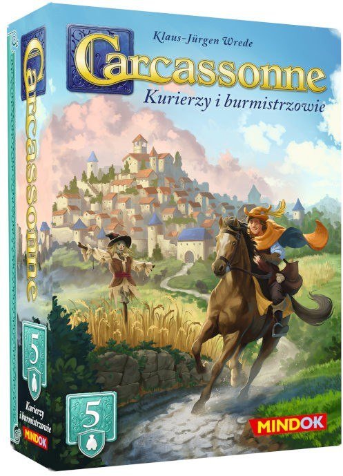 Carcassonne: Kurierzy i burmistrzowie (trzecia edycja)