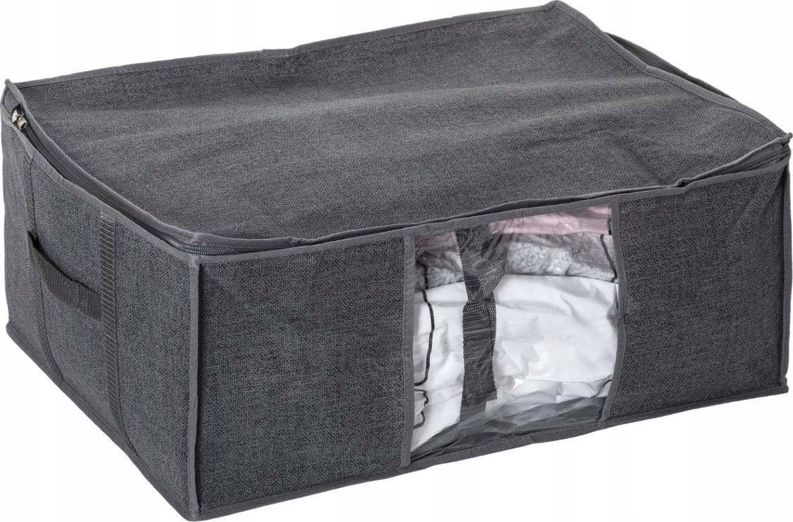 5five Pokrowiec na tekstylia, pościel szary, Air - Stor, worek próżniowy, rozmiar L, 5five Simply Smart