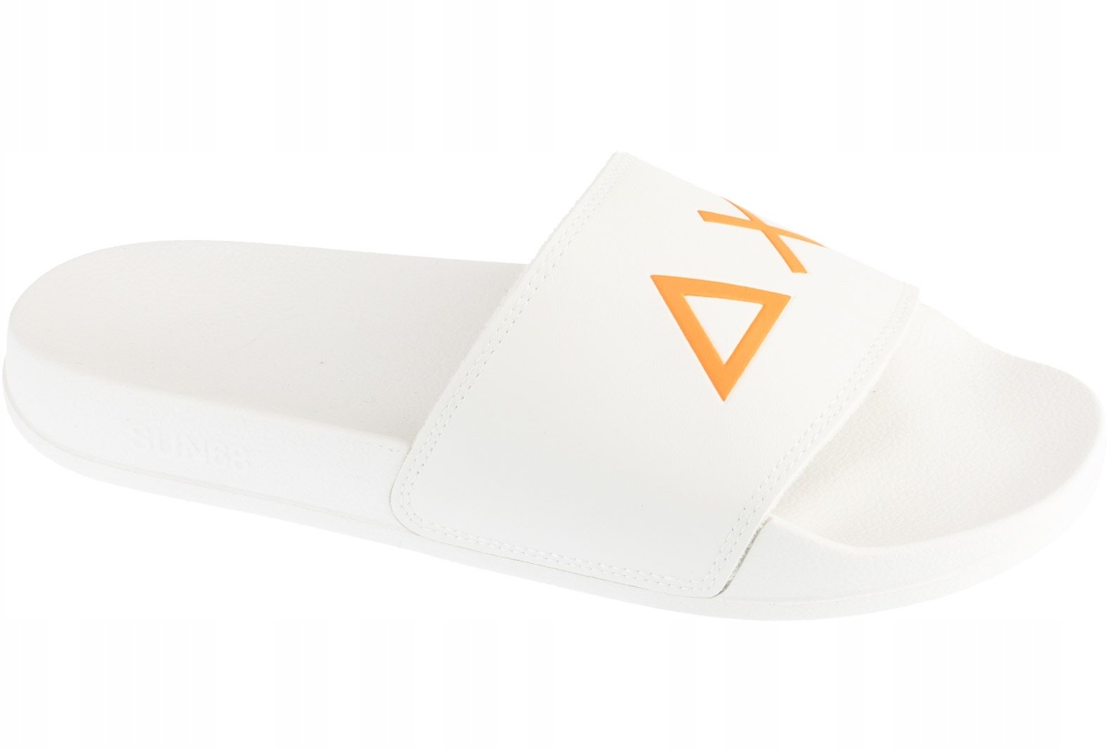 SUN68 Slippers Logo X36110-01 białe 46