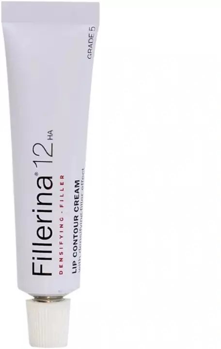 Labo, Fillerina 12HA Densifying Filler Grade 5, Hydrate & Firm, Cream, For Lips Contour, 15 ml For Women