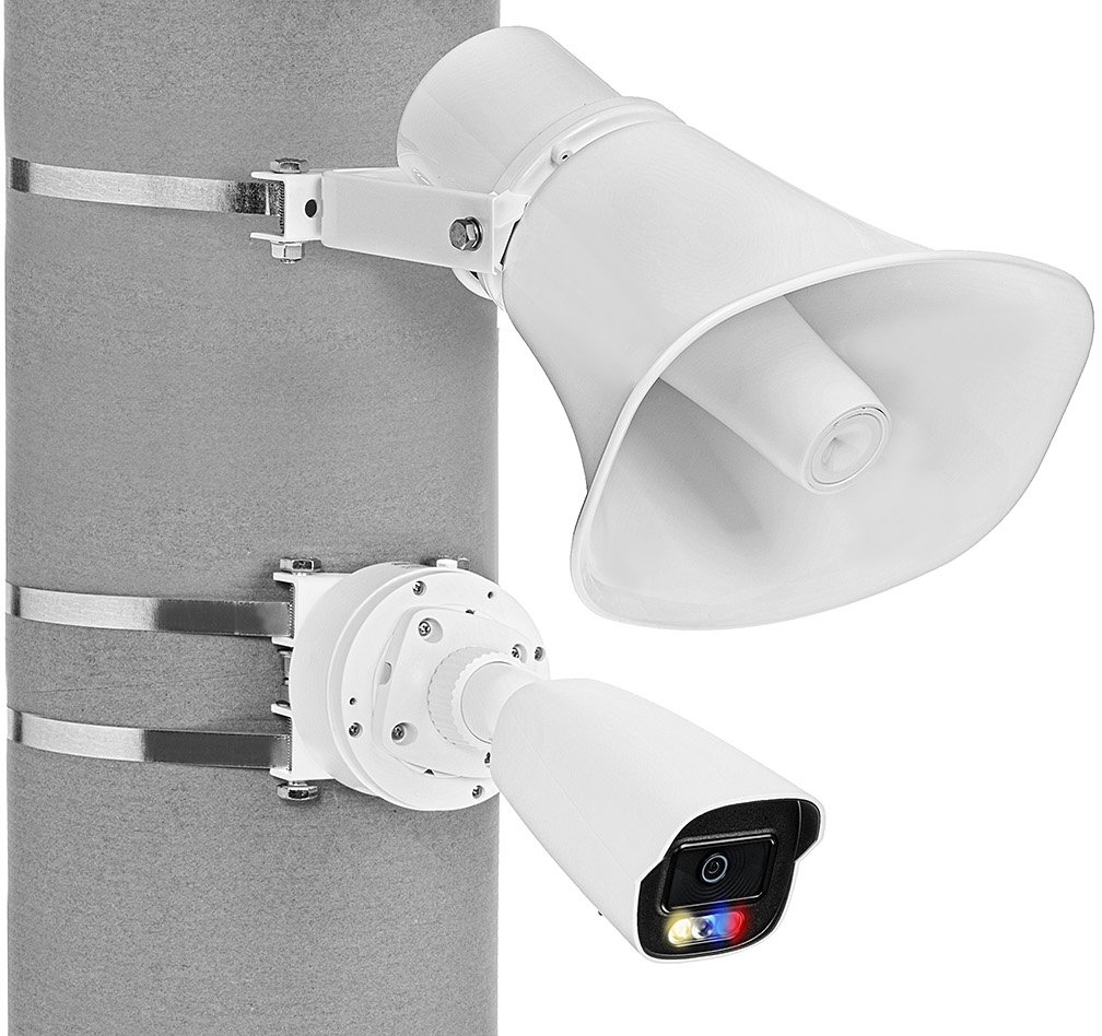GŁOŚNIK TUBOWY HQM-ZT301A Aktywny 30W 100V BIAŁY