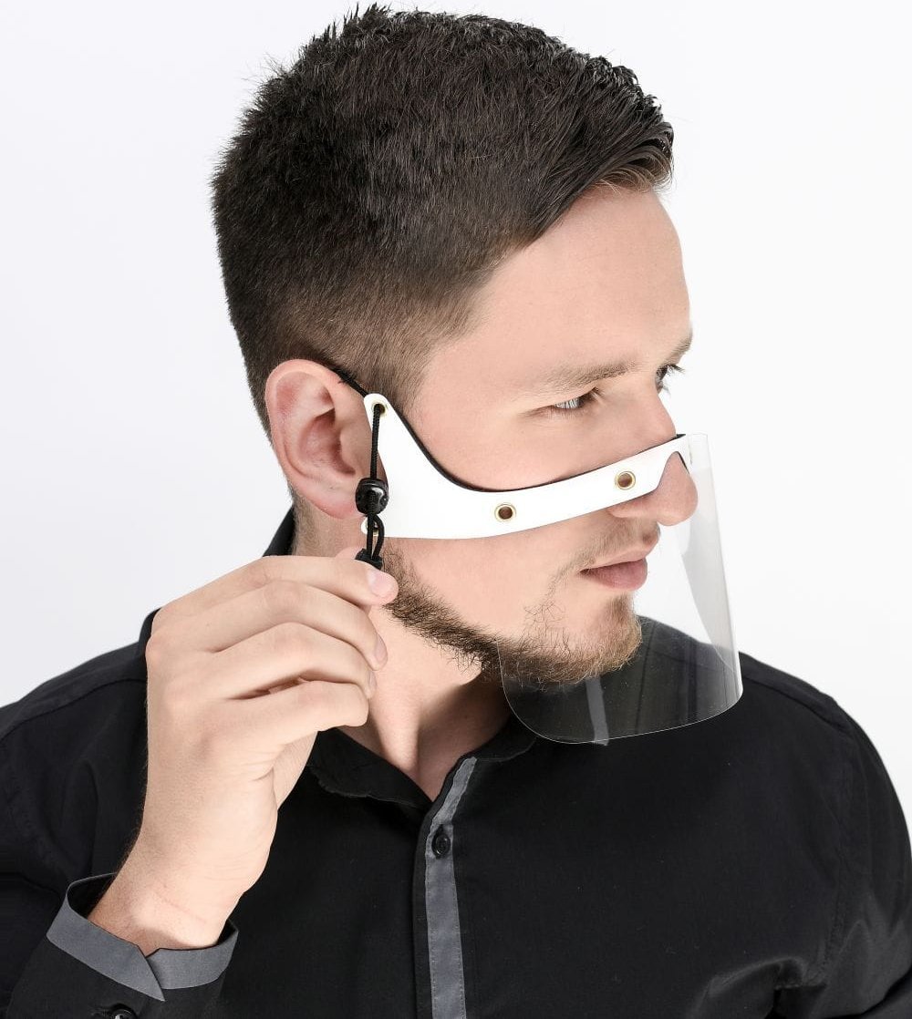 Pako PRZYŁBICA Minishield / Hilfitec / Biała S