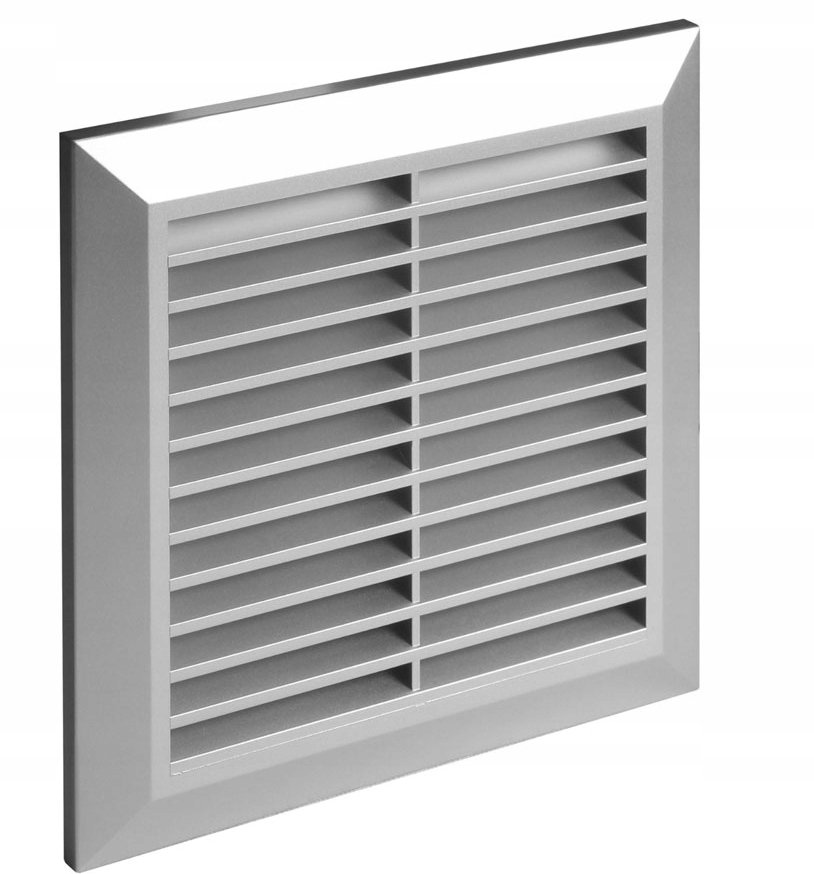 AWENTA Kratka wentylacyjna 140x140 satyna Awenta T61SS