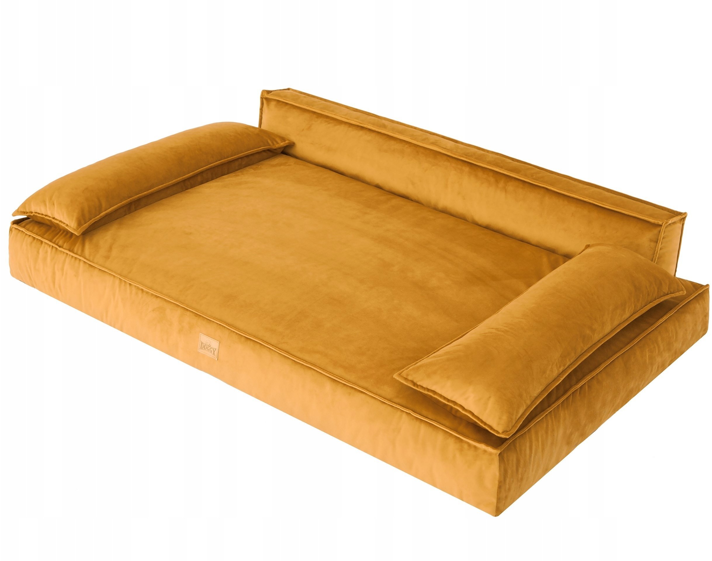 DOGGY XXL LEGOWISKO Żółty VELVET