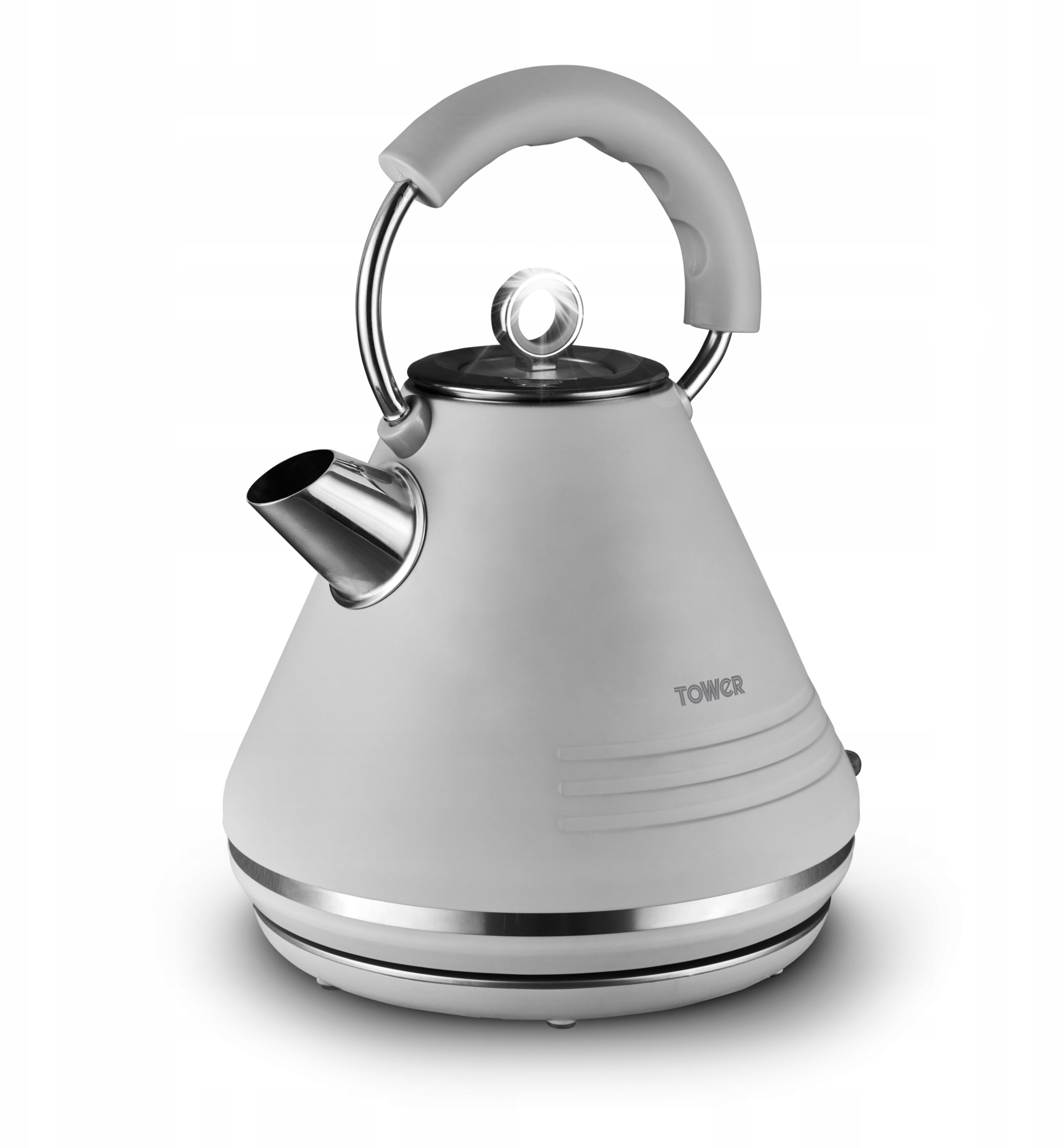 Czajnik Tower Czajnik elektryczny Tower T10074GRY 1,7L 3000W Szary