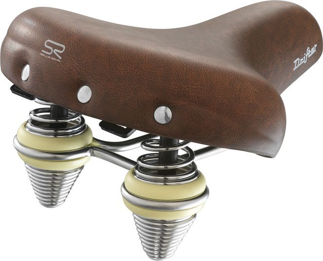 Selle Royal Siodło SELLEROYAL PREMIUM RELAXED 90st. DRIFTER SMALL unisex żelowe + sprężyny brązowe (...