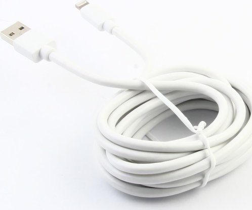 Zdjęcia - Kabel Muvit  USB  USB-A - Lightning 3 m Biały  (MUUSC0139)