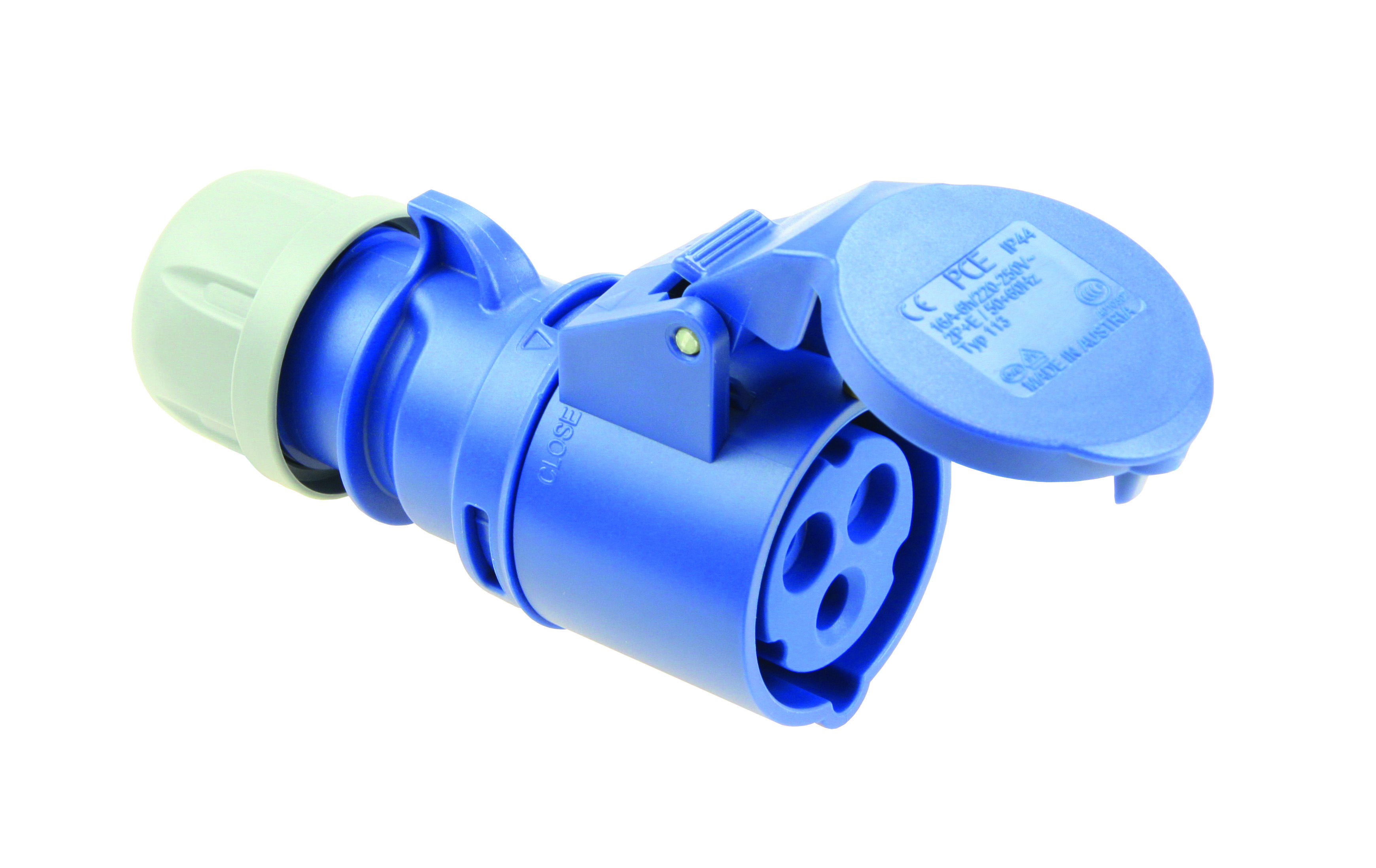 PCE Gniazdo przenośne Turbo Shark 16A 230V 3P IP44 213-6TT